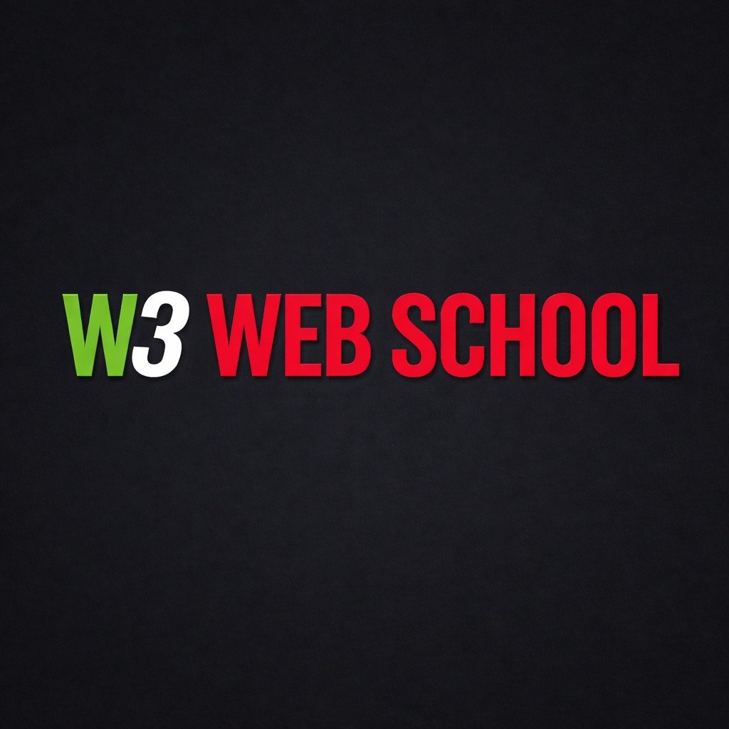 W3 Web School company logo