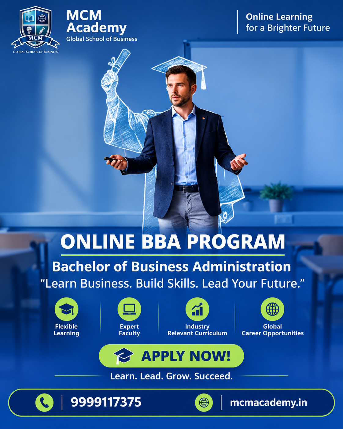 Build Your Future with an Online BBA! 🎓💼 Learn business, develop real-world skills, and prepare for global career opportunities with MCM Academy.