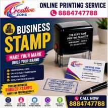 Pr – Ink Rubber Stamp 200/- | upto 100 Impression | Company Name Stamp | 624