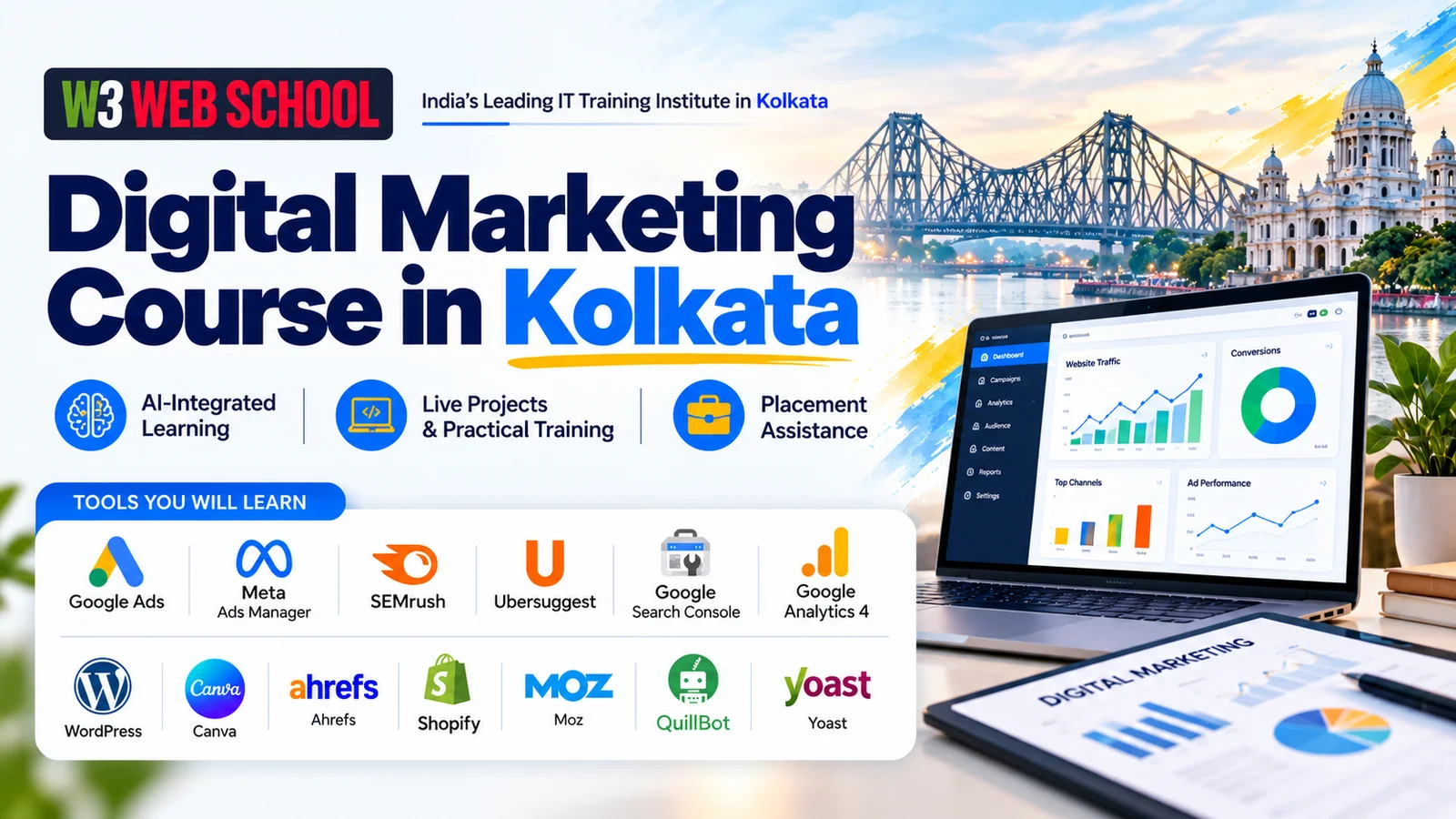 Digital Marketing Course in Kolkata with AI, Live Projects & Career Support