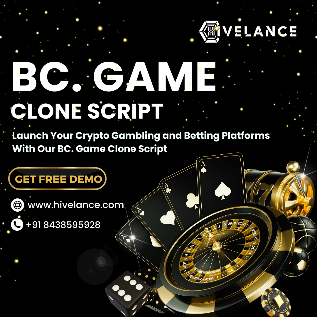 BC Game Clone Script to Launch a Scalable Crypto Casino at l